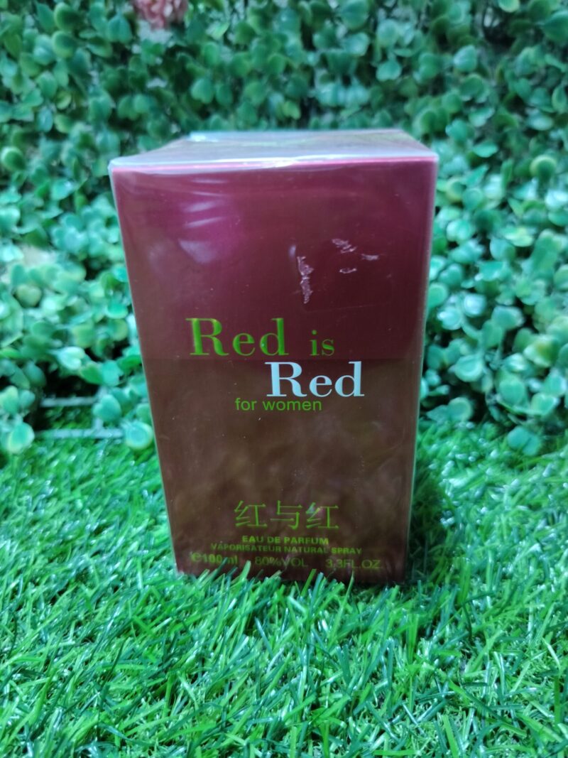 Red is Red for women. 100ml