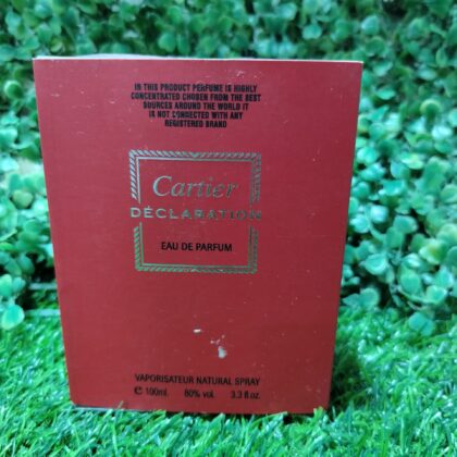 Cartier Declaration Natural Spray perfume. 100ml