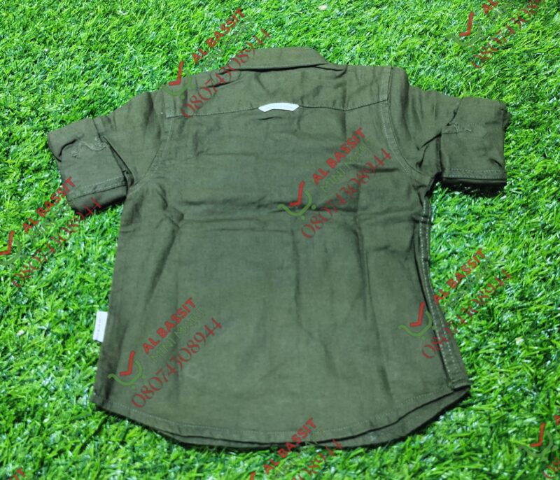 Tapered Fit Old Blue Nevy Shirts for baby boys - Image 11