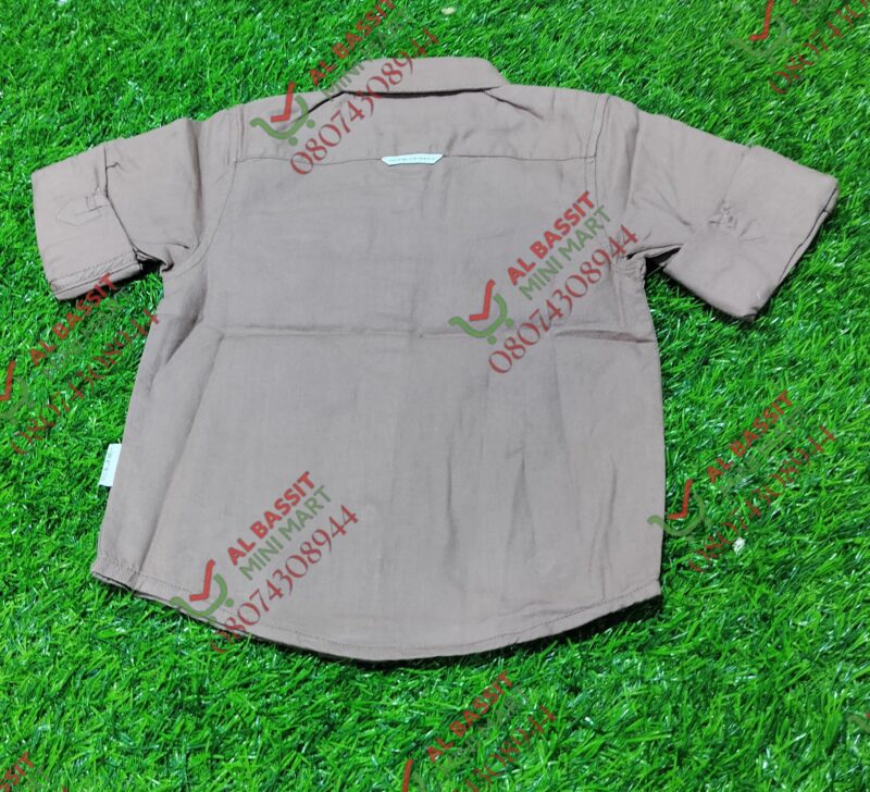Tapered Fit Old Blue Nevy Shirts for baby boys - Image 13