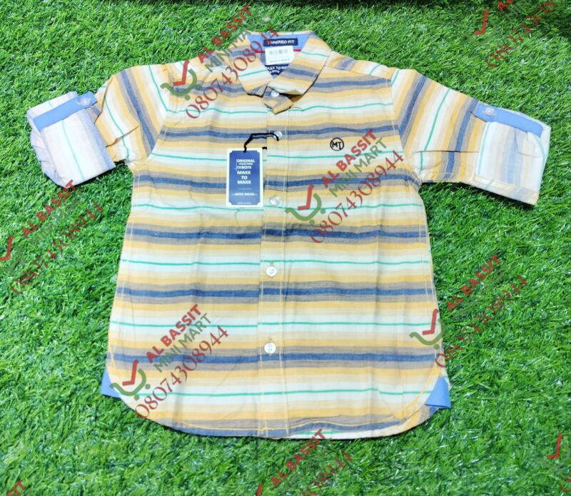 Tampered Fit Shirt for boys - Image 2