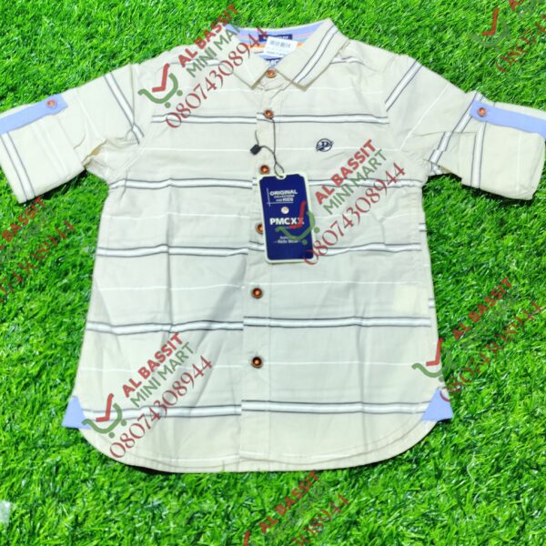 Tampered Fit Shirt for boys