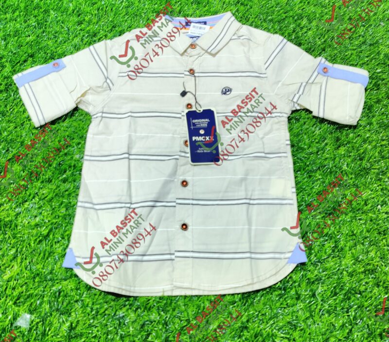 Tampered Fit Shirt for boys