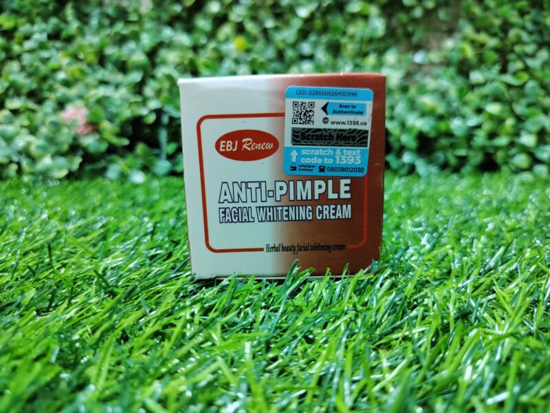 EBJ Renew Anti-pimple facial whitening cream.