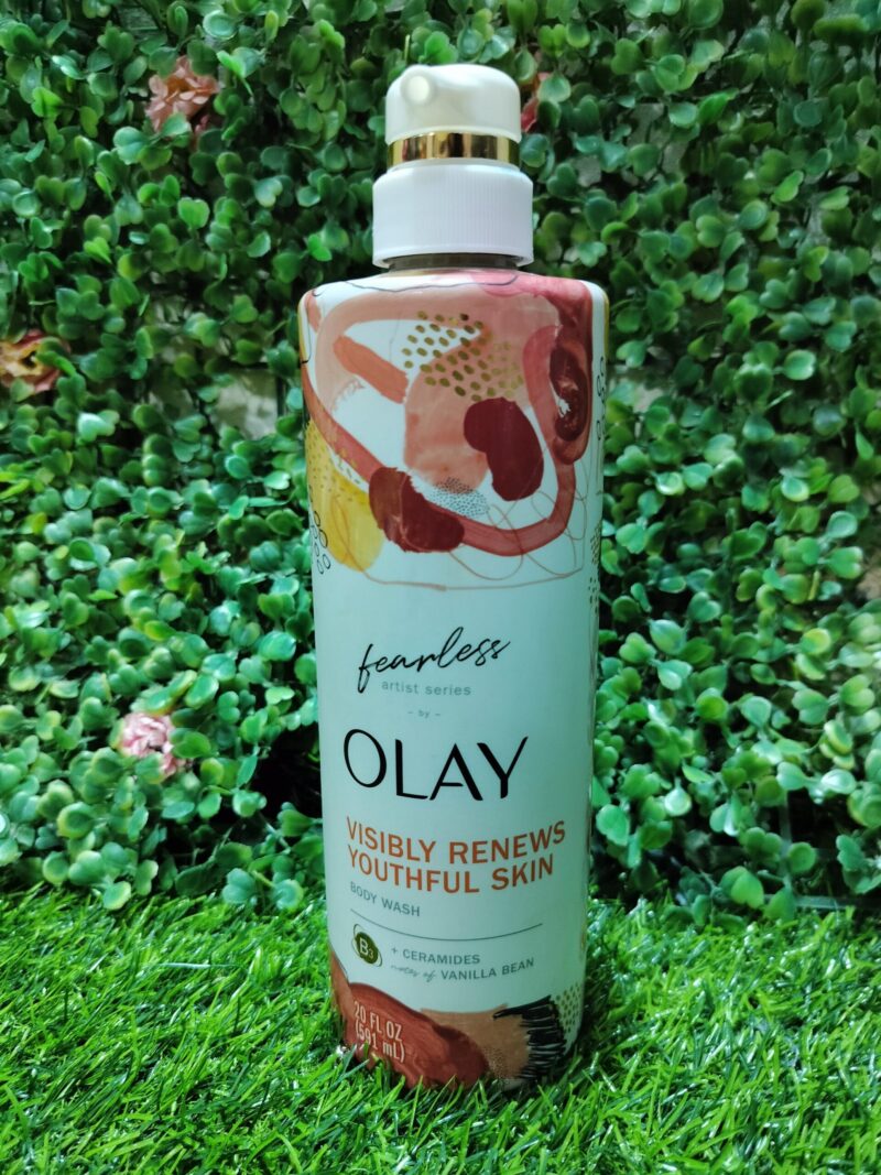 Olay Fearless hydrating body wash. 591ml