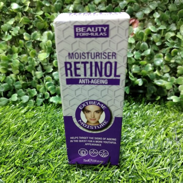 Beauty Formulas Moisturizer Retinol Anti-Ageing skin care. 75ml
