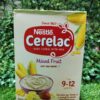 Nestle Cerelac Baby Cereal with milk. Mixed fruit flavour. 250g
