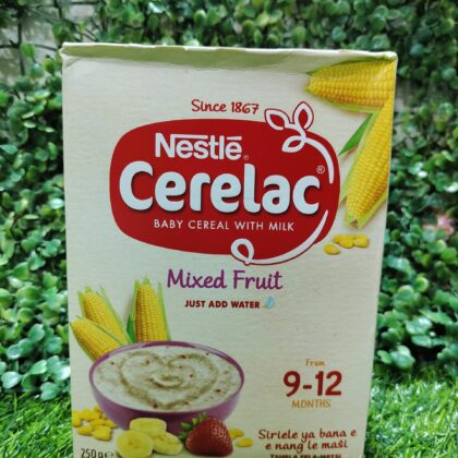 Nestle Cerelac Baby Cereal with milk. Mixed fruit flavour. 250g