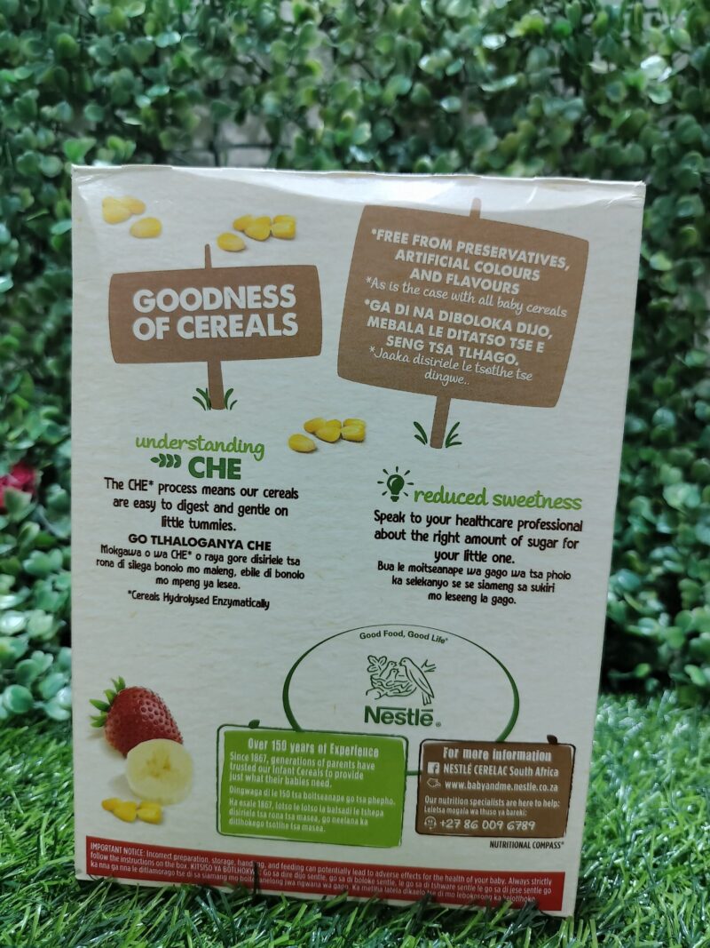 Nestle Cerelac Baby Cereal with milk. Mixed fruit flavour. 250g - Image 2