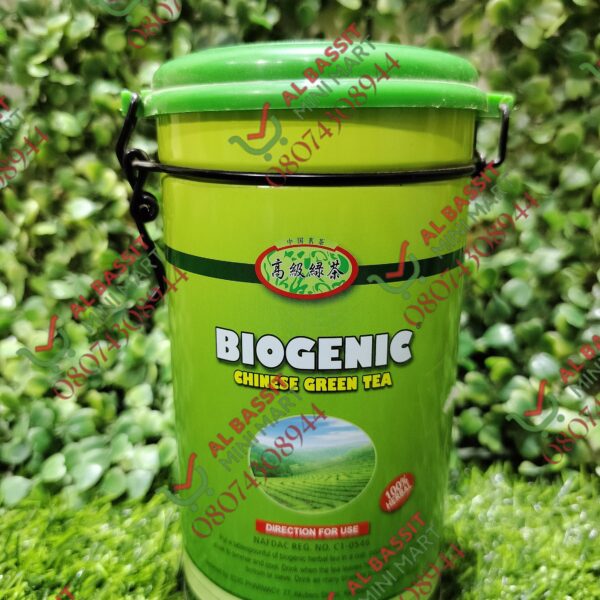 Biogenic Chinese Green Tea.