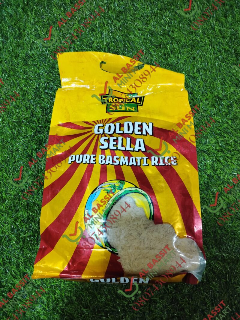 Tropical Sun Golden Sella Pure Basmati Rice.