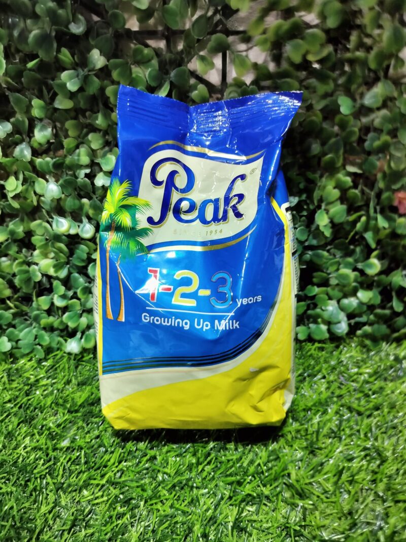Peak 1-2-3 growing up milk. 360g