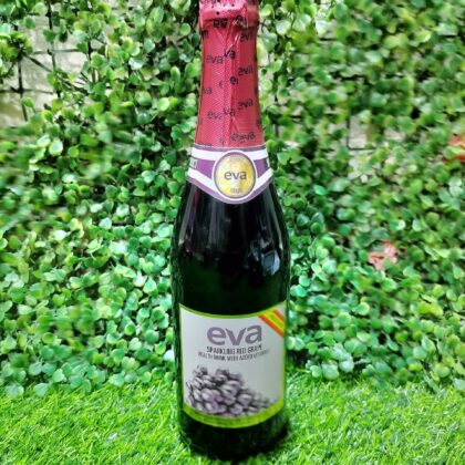 Eva sparkling Red Grape health drink with added vitamins. 750ml