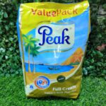 peak Full cream instant milk powder.