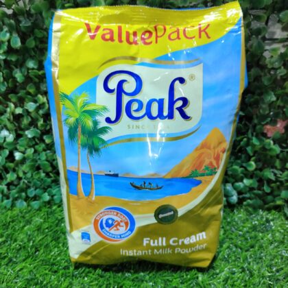 peak Full cream instant milk powder.