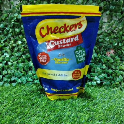 Checkers Vanilla Flavour Refill pack. 400g