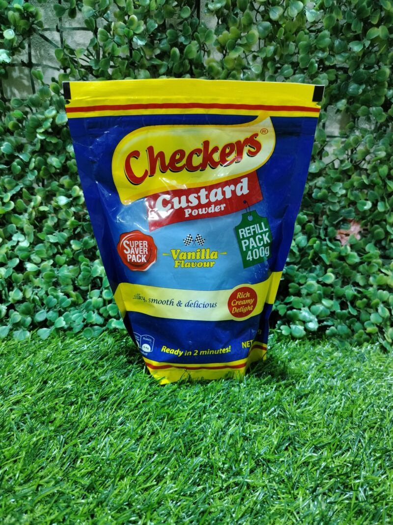 Checkers Vanilla Flavour Refill pack. 400g