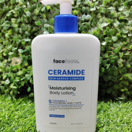 Face Facts Ceramide Moisturizing Body Lotion. 400ml