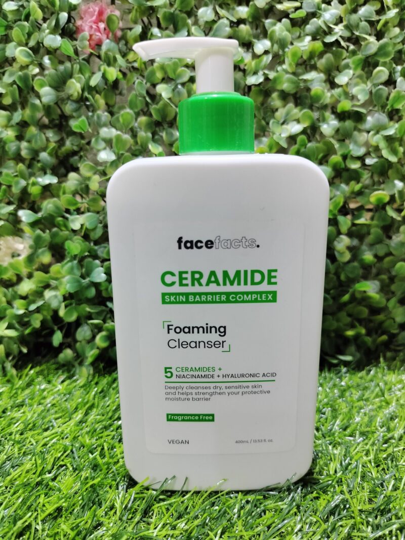 Face Facts Ceramide foaming cleanser. 400ml