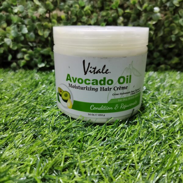 Vitale Avocado Oil Moisturizing Hair Cream. 454g
