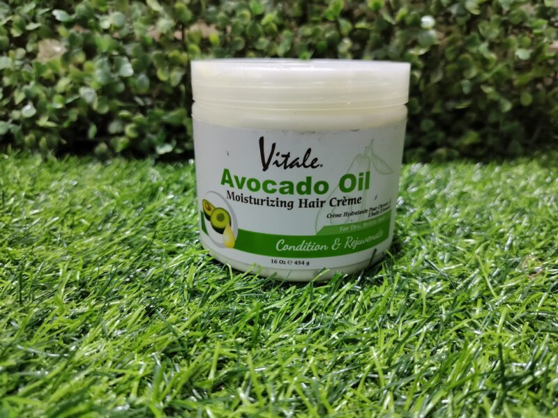 Vitale Avocado Oil Moisturizing Hair Cream. 454g