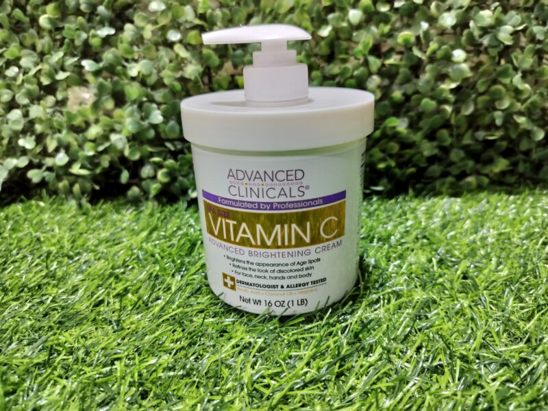 Advanced Clinicals Vit C brightening Cream. 1lb