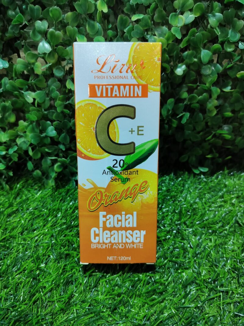 Liru Vit C + E Facial Cleanser. 120ml