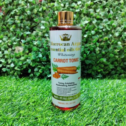 Morrocan Argan Essential oils 6 in 1 Whitening carrot Tonic. 300ml