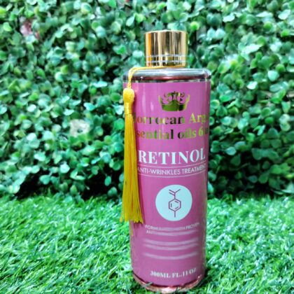 Morrocan Argan Essential oils 6 in 1 Retinol Anti-wrinkles Treatment. 300ml