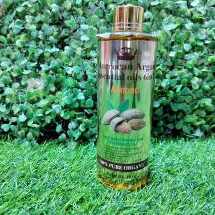 Morrocan Argan Essential oils 6 in 1 Almond moisturizing & Softening oil. 300ml