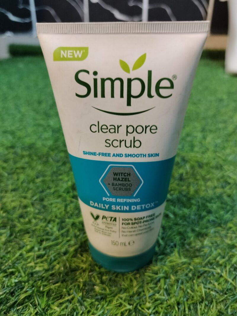 Simple clear pore Scrub... 150ml