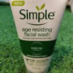 Simple Age Resisting Facial wash. 150ml
