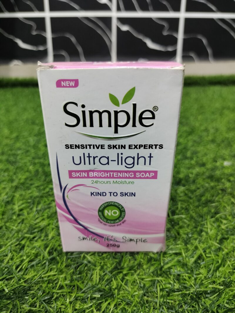 SIMPLE Ultra-Light Skin Brightening Soap (250g)