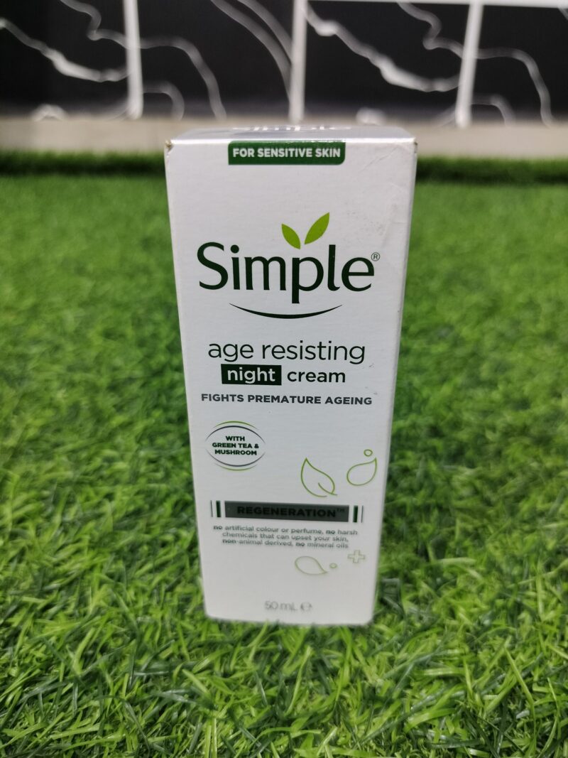 SIMPLE Age Resisting Night Cream (50ml)