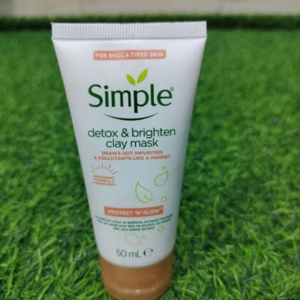 SIMPLE Detox & Brighten Clay Mask (50ml)