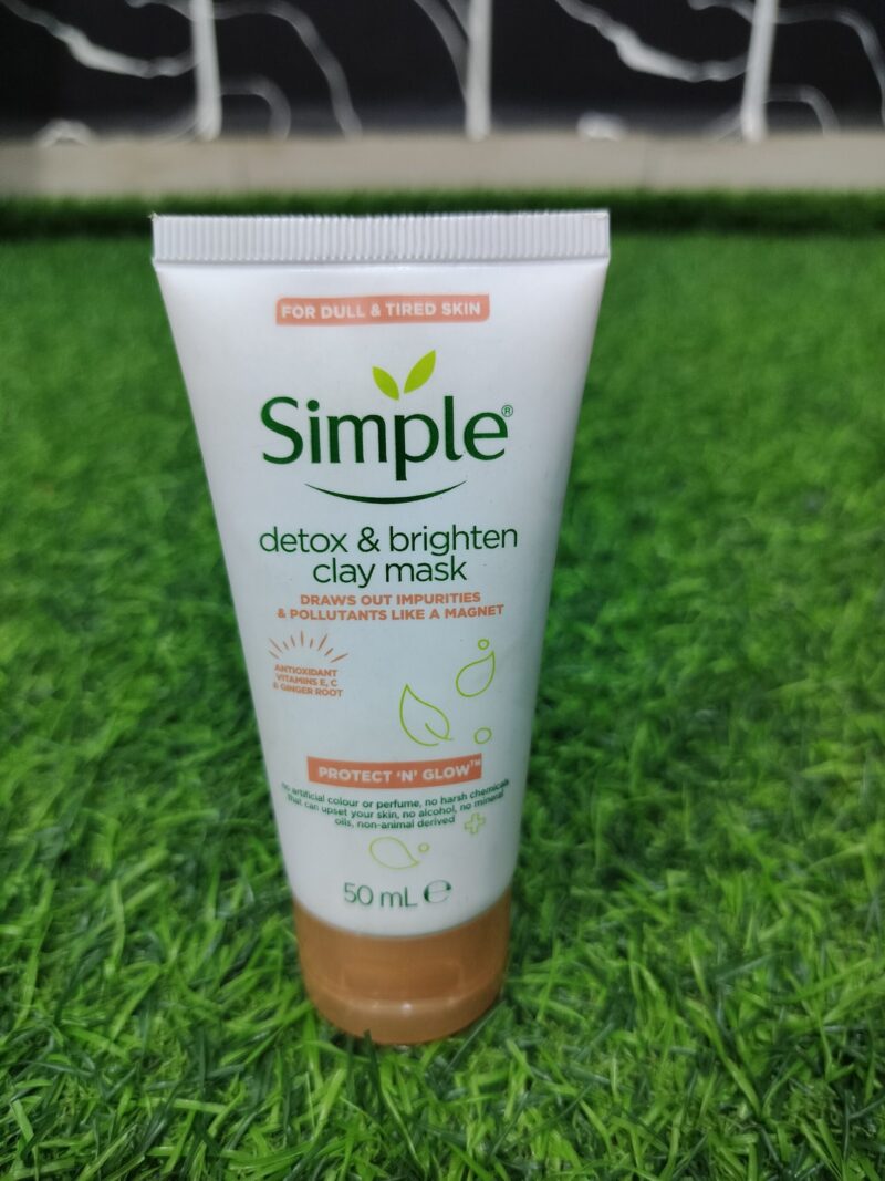 SIMPLE Detox & Brighten Clay Mask (50ml)