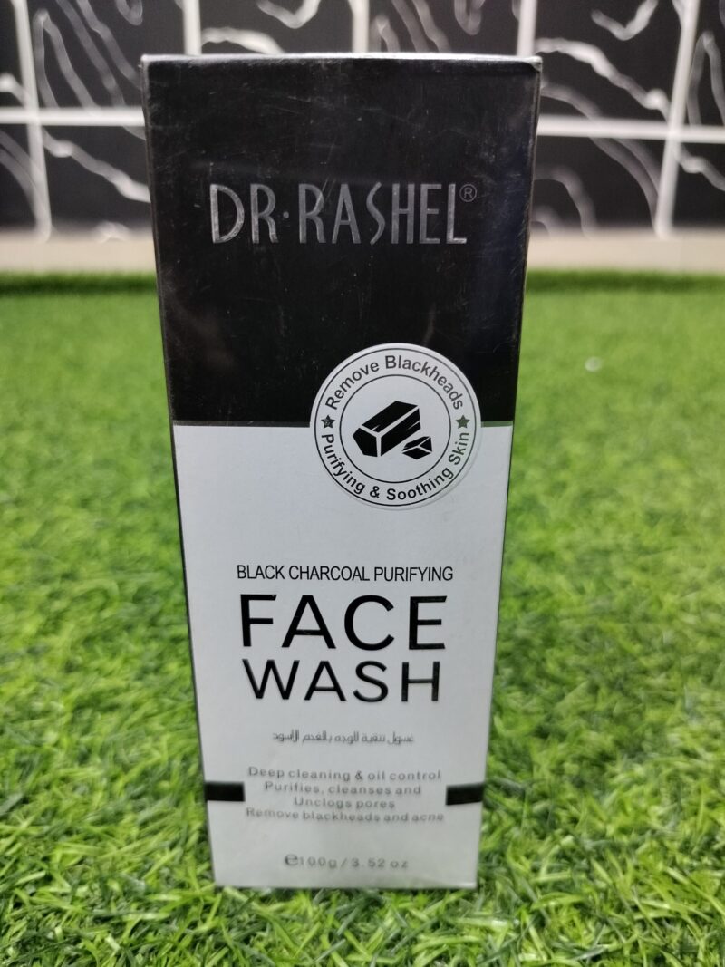 Dr. Rashel Black Charcoal Purifying Face Wash