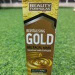 Beauty Formulas Revitalising Gold Gel Facial Mask (100ml).