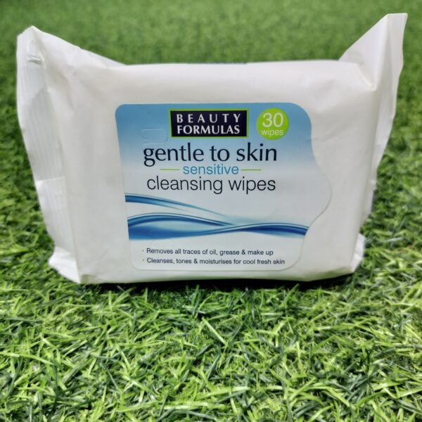 Beauty Formulas Gentle to skin Sensitive Cleansing Wipes.