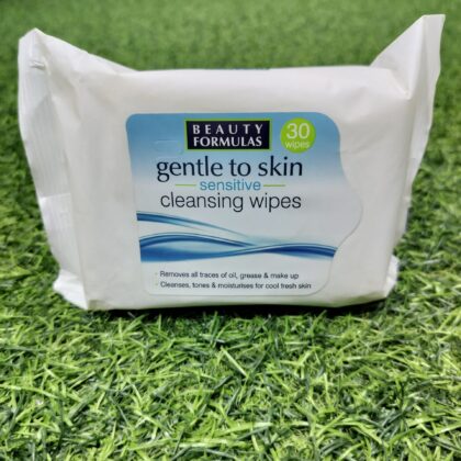 Beauty Formulas Gentle to skin Sensitive Cleansing Wipes.