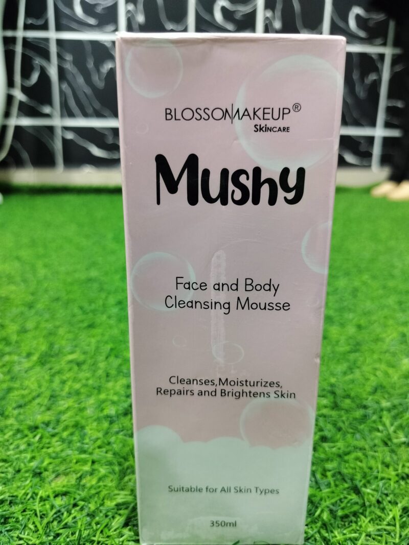 Blossom Makeup Mushy Face and Body Cleansing Mousse (350ml).