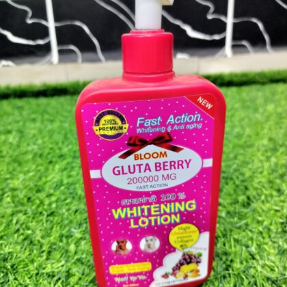 Bloom GLUTA BERRY Whitening Lotion (500ml).