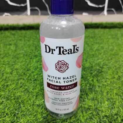 Dr. Teal's Witch Hazel Facial Toner- Rose Water (473ml).