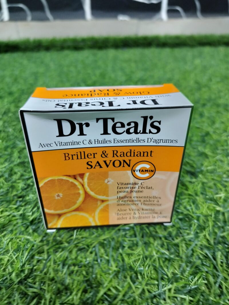 Dr.Teal's Glow & Radiance Soap.