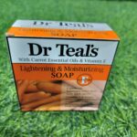 Dr.Teal's Lightening & Moisturizing Soap.