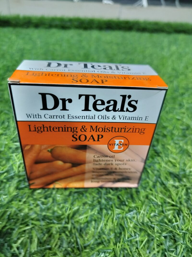 Dr.Teal's Lightening & Moisturizing Soap.