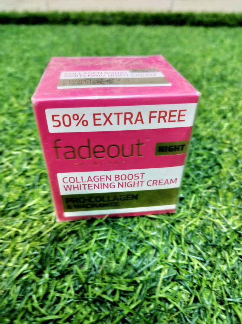 Fadeout Collagen Boost Whitening Night Cream