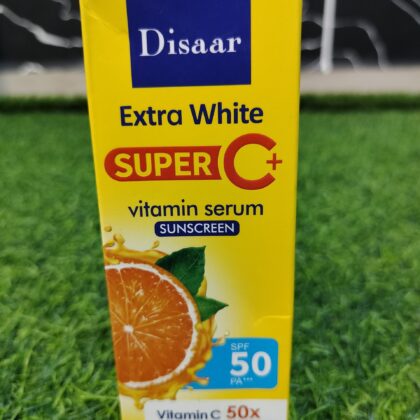 Disaar Extra White Vitamin Serum Sunscreen (80ml).