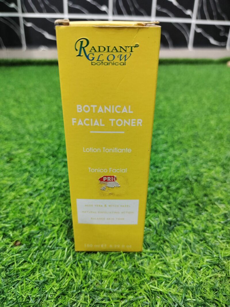 Radiant Glow Botanical Facial Toner (150ml).