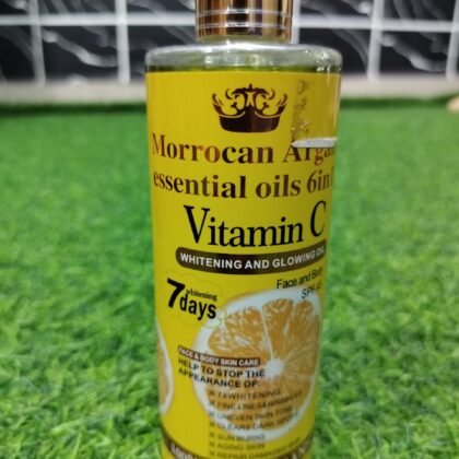 Morrocan Argan Essential Oils 6 in 1 Whitening and Glowing Oil (300ml).